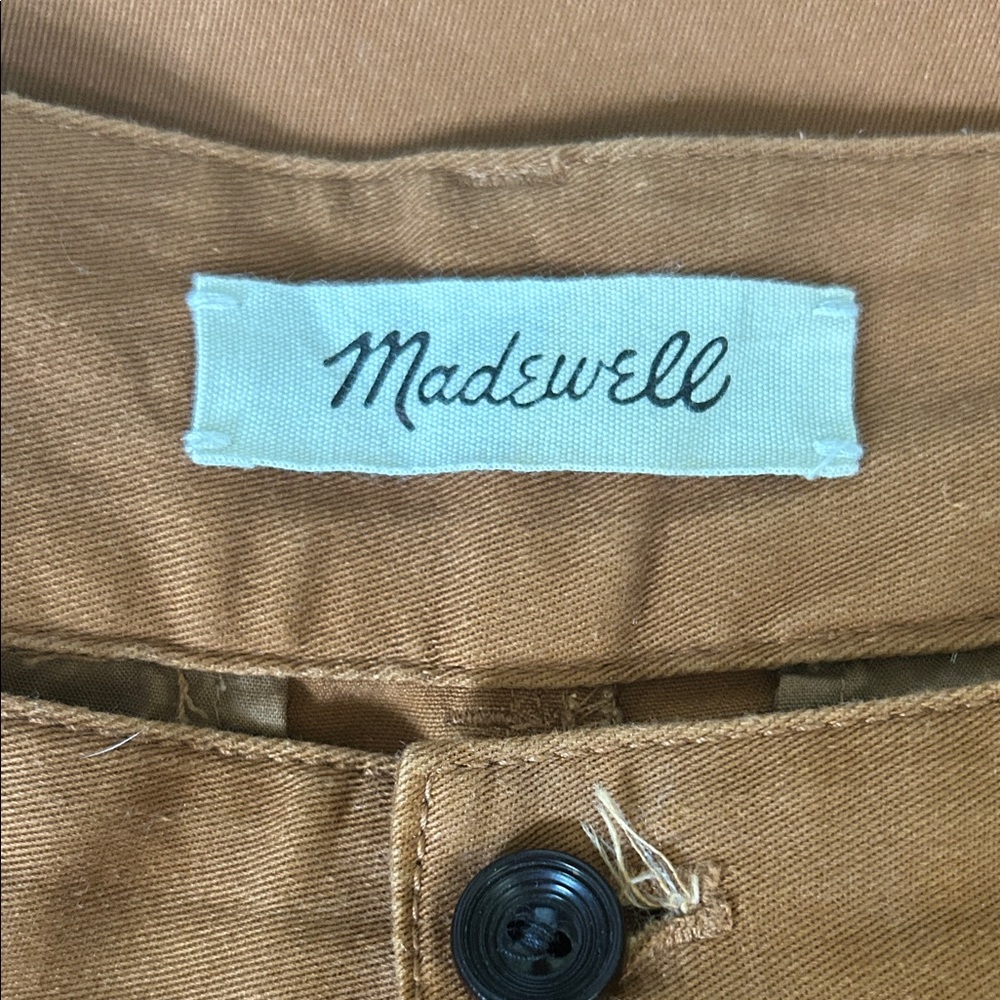 Madewell Rust Wide-Leg Pants - Picture 6 of 11